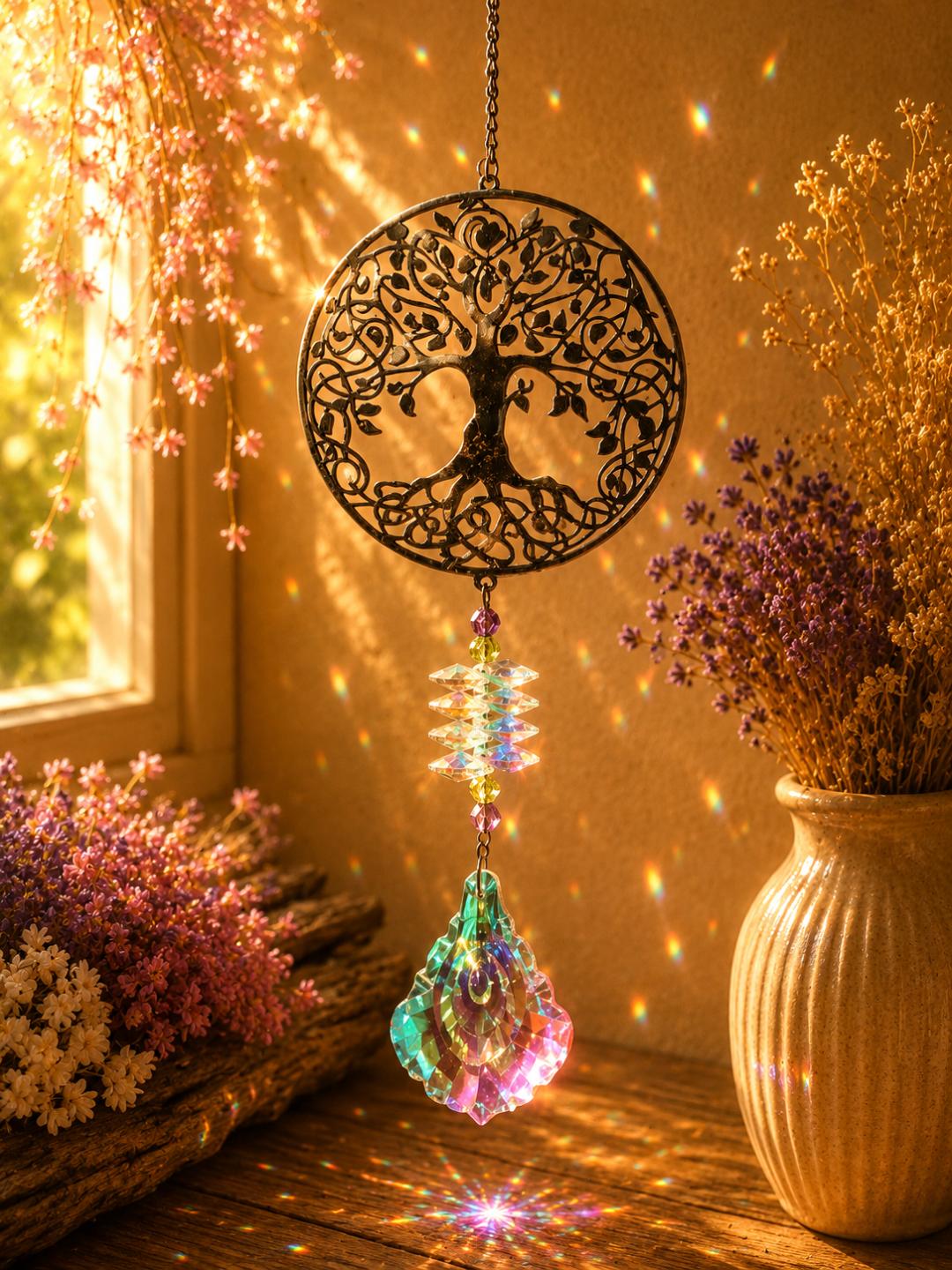 Arbre de Lumière Irisé